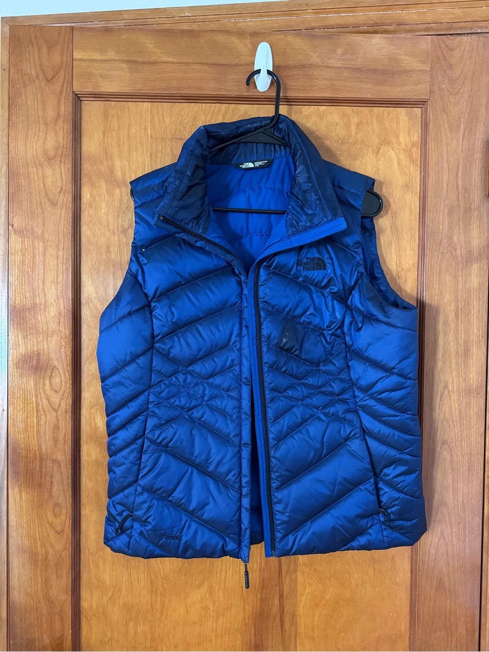 The North Face Women's Royal Blue Quilted Insulated Vest